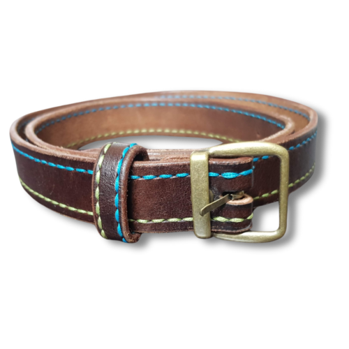 Stitched Leather Belt