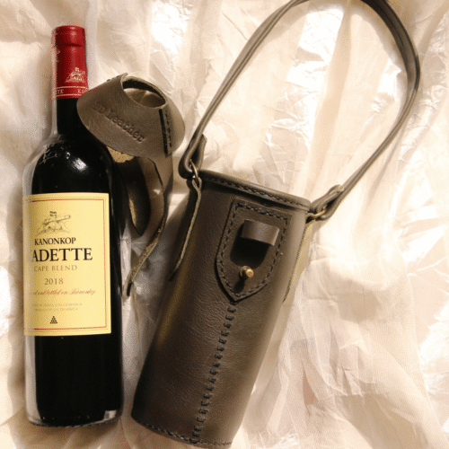 Wine Bag | Cylinder (Olive Green)